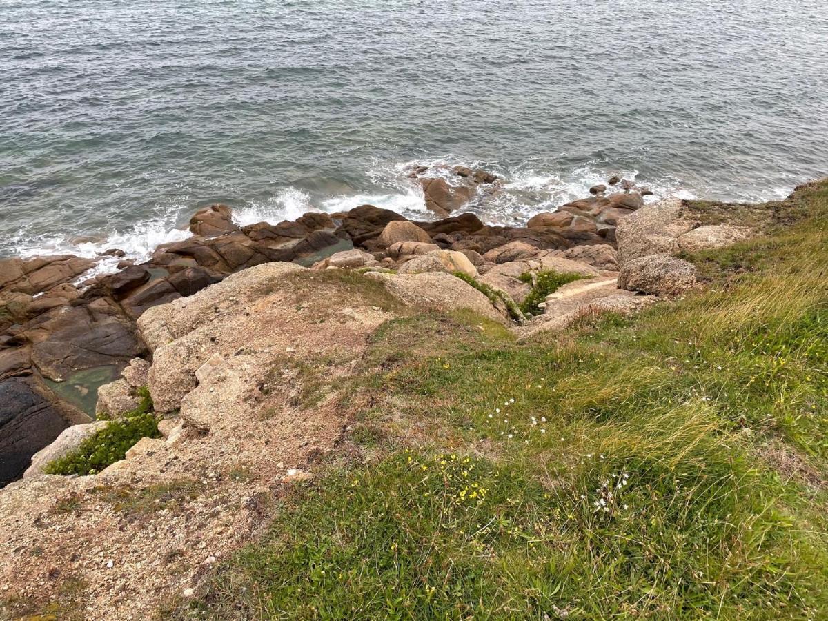 Au Petit Brick - Cosy Beachfront House Maupertus-sur-Mer Екстериор снимка