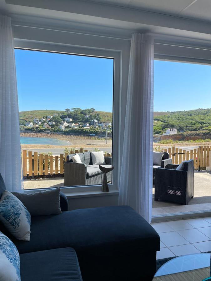 Au Petit Brick - Cosy Beachfront House Maupertus-sur-Mer Екстериор снимка