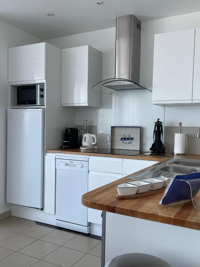 Au Petit Brick - Cosy Beachfront House Maupertus-sur-Mer Екстериор снимка