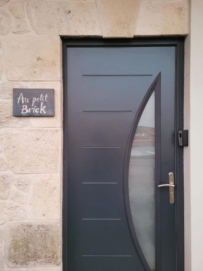 Au Petit Brick - Cosy Beachfront House Maupertus-sur-Mer Екстериор снимка